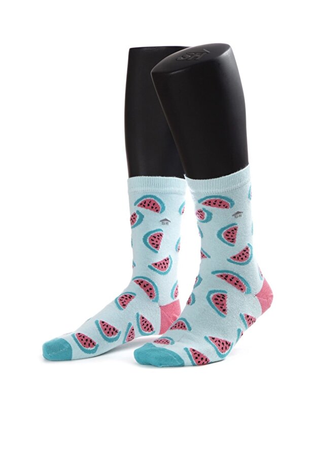 جوارب منقوشة بالبطيخ - 3