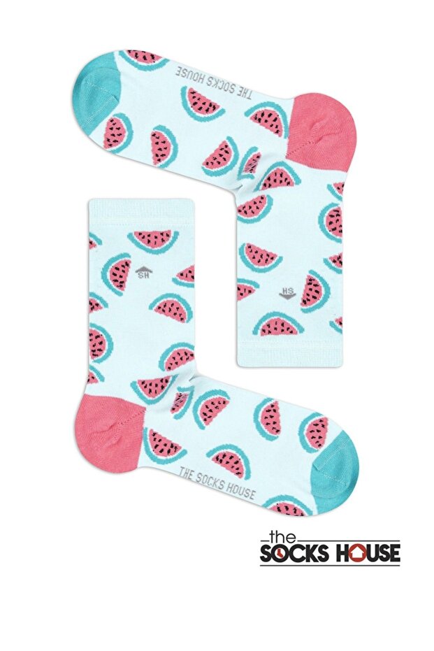 جوارب منقوشة بالبطيخ - 2