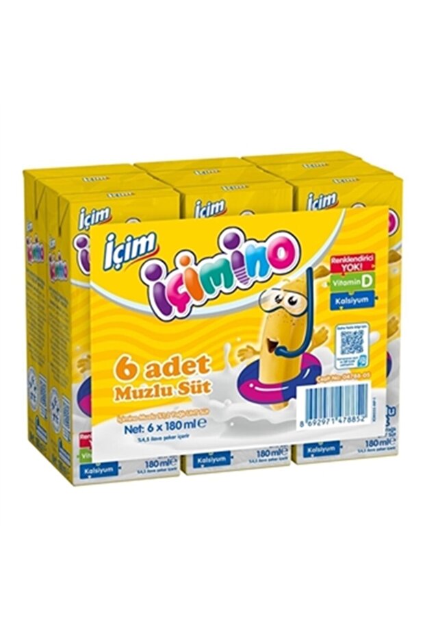 Muzlu Süt 180 ml 6 Lı - 1
