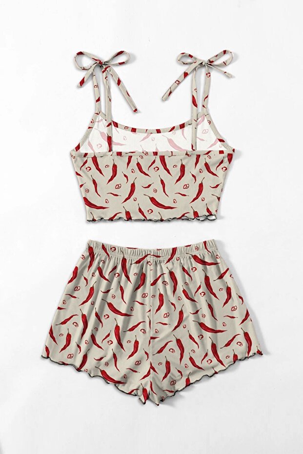 Angelina Pepper 2 Li Ultrasoft Şort Takımı - 3