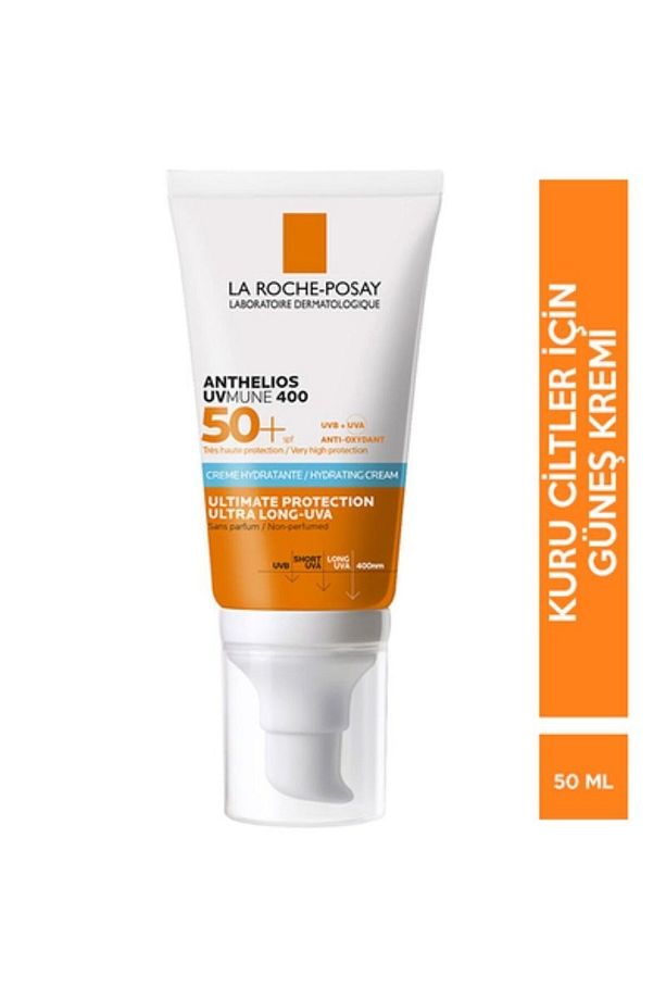 Kuru ve Hassas Ciltler için SPF 50+ AnthelIos Uvmune Hydrating Güneş Kremi-50ml - 2