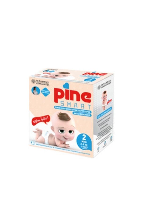 Smart Akıllı Bebek Bezi 2 No Mini 3-6 Kg 24 Adet - 1