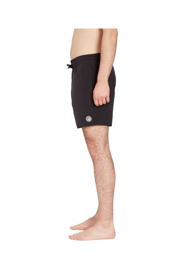 Siyah Erkek Kısa Şort Mayo A2512306_Volcom Lido Solid 16 Blk - 3