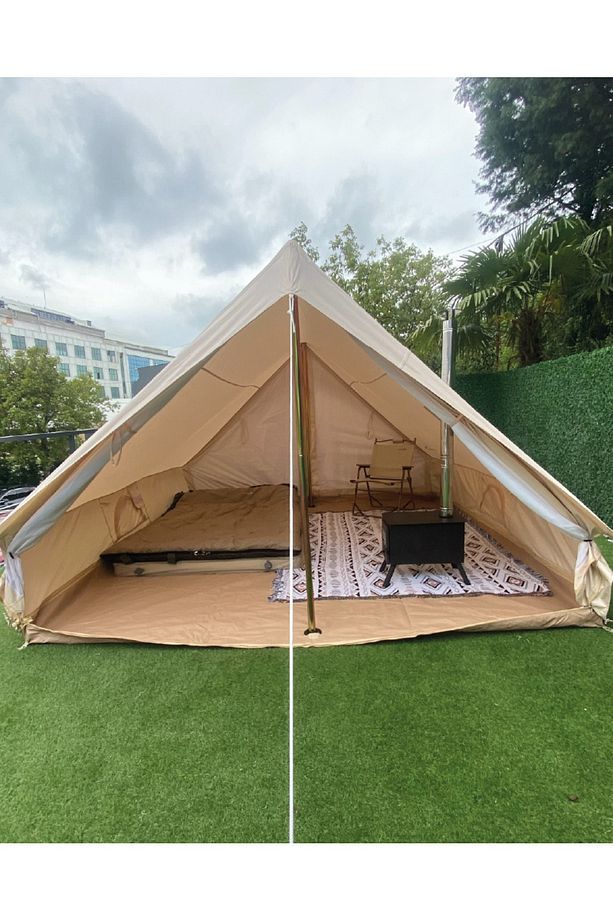 CAMPOUT PLUTON 3,20X3 MT KANVAS ÇADIR - 3