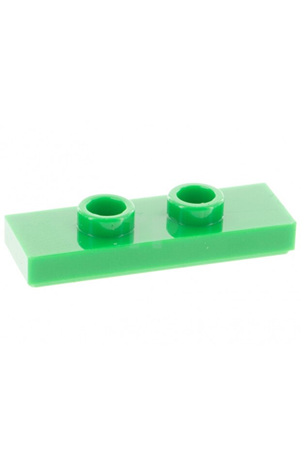 Custom MOC Accessory Plate Modified 1 x 3 Jumper Green Tiles Brick 2 pieces to ship