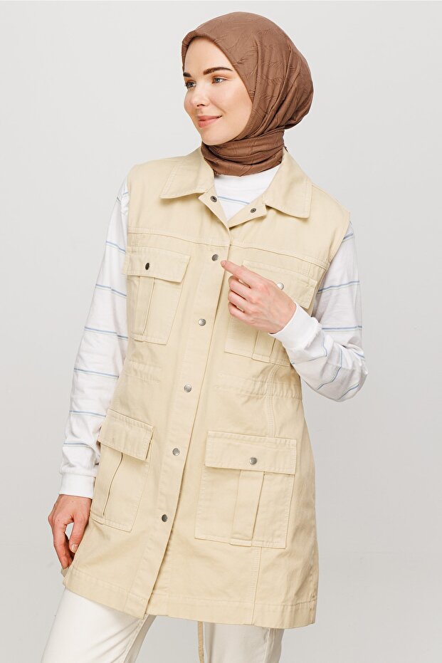 Kanyon Piliseli Bambu Eşarp - 3