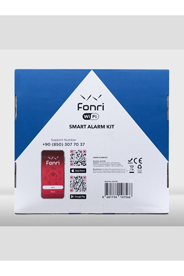 Fonri Wifi Plus +Alarm Seti - 8