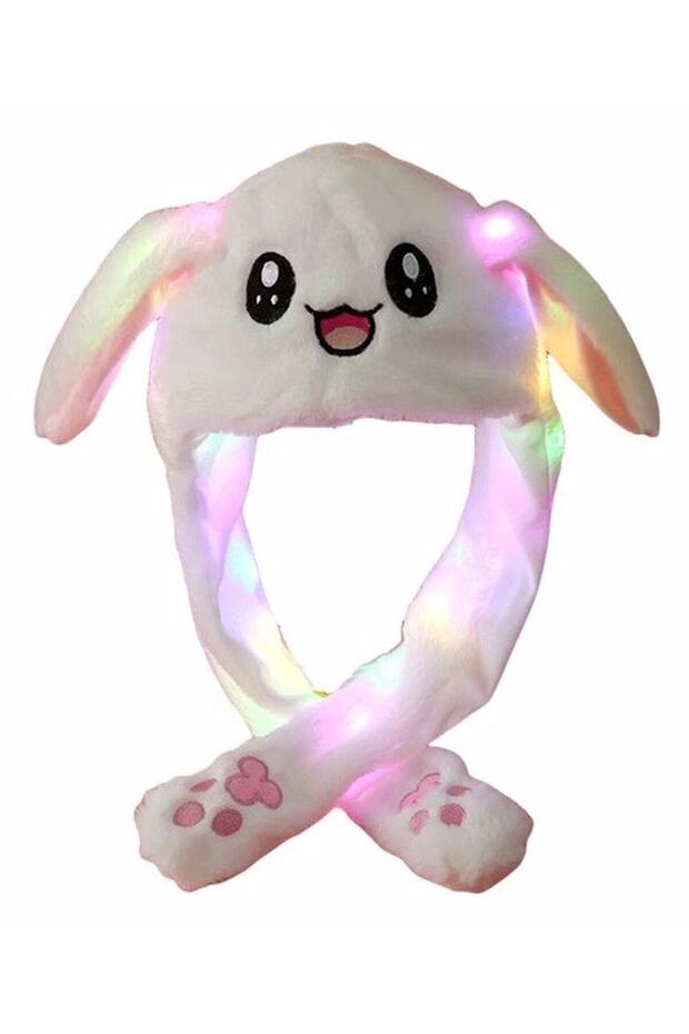 Cute Rabbit Hat Beanie Winter Lighted