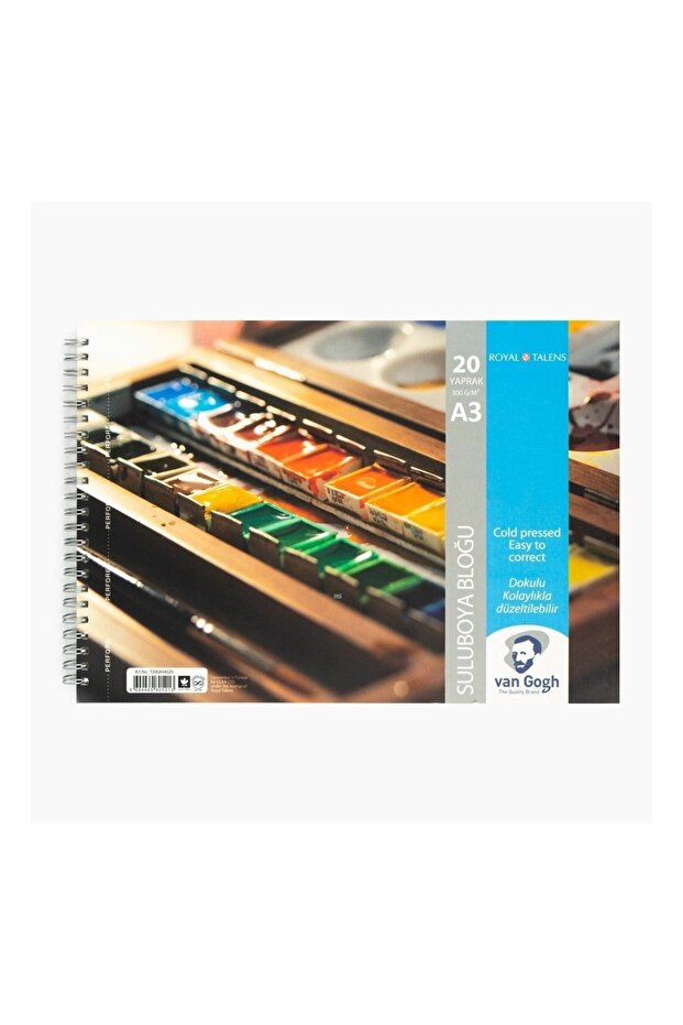 كتلة ألوان مائية 300 جرام A3 20 ورقة 300a34020
