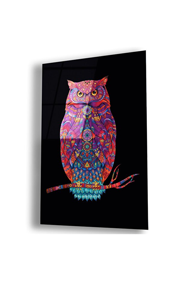 Unbreakable Glass Owl Painting