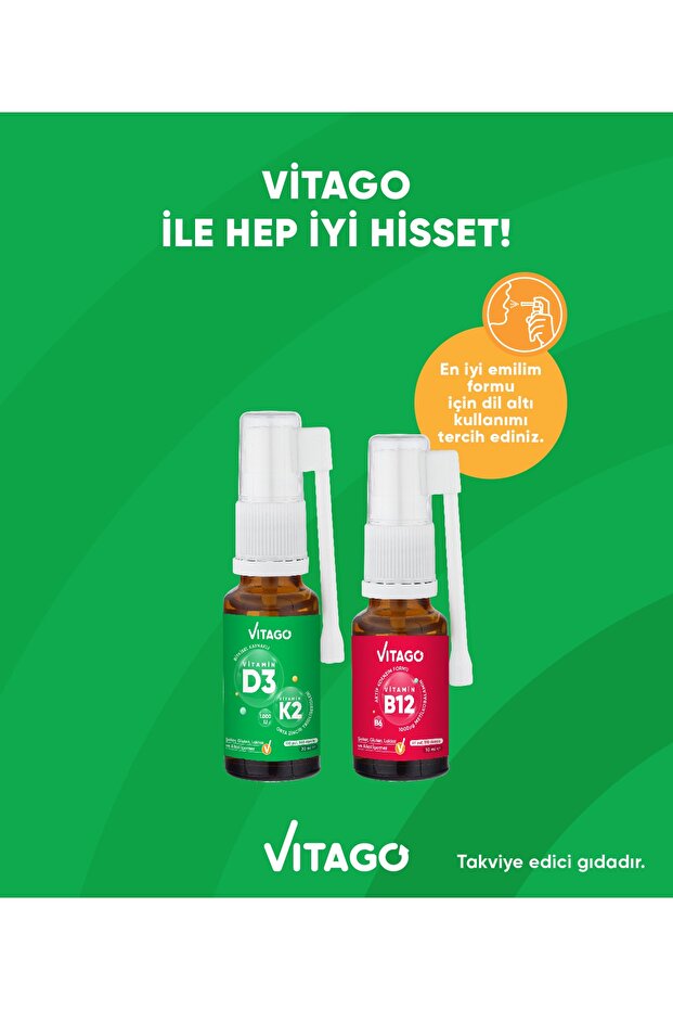 2’li- Vitamin D3+ B12 - 3