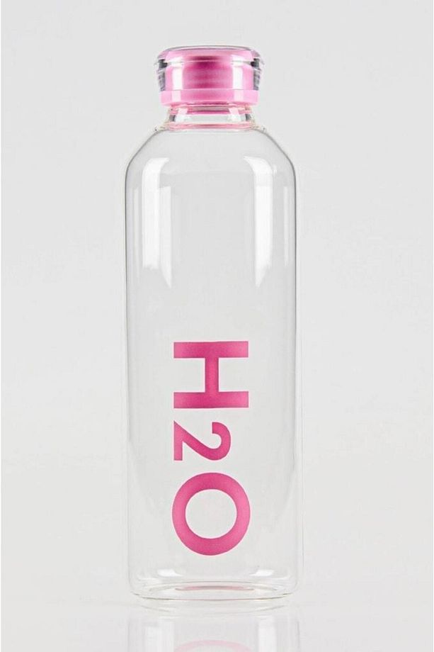 Borosilikat H2o Cam Matara Suluk 1 Litre - 3