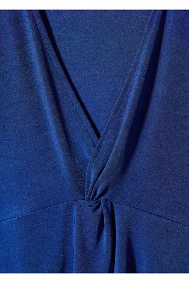 Düğüm detaylı tişört - 6