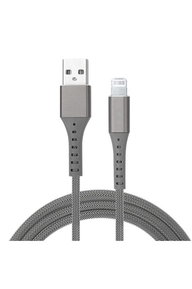Lightning Usb 3.4a Örgü Hızlı Şarj Kablosu 1m Ipad Iphone 7 8 X 11 12 13 Uyumlu Şarz Aksesuarı - 1