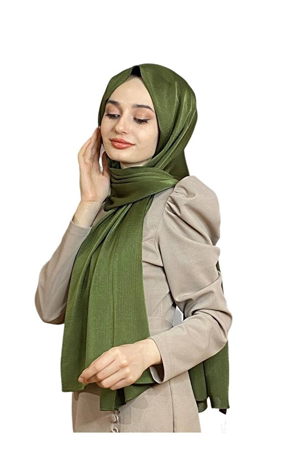 وشاح Ipekyolu كاكي جانجان شال