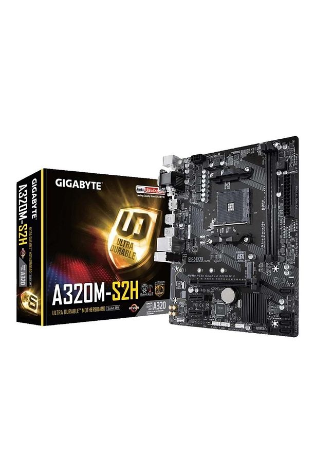 Gıgabyte A320m S2h 3200mhz Ddr4 Soket Am4 M.2 Hdmı Dvı Vga Matx Anakart - 1
