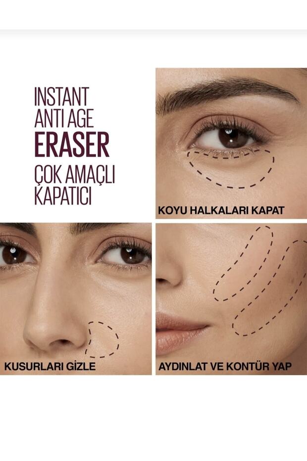 Instant Age Eraser süngerli kapatıcı 1no, 2no,3no  x3 - 2