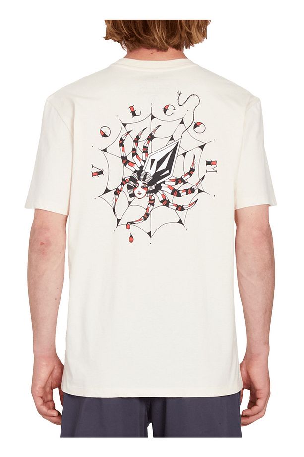 Gri Erkek Bisiklet Yaka T-Shirt A3512315_Volcom Lintell Bsc 2 Wcg - 2