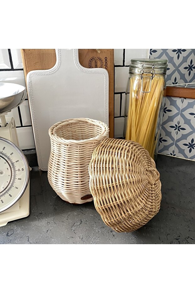 Home Hasır Mantar Sepet - 2