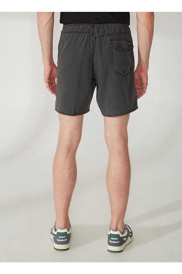 Siyah Erkek Şort Mayo A2512305_Volcom Center 17 Blk Şort - 5