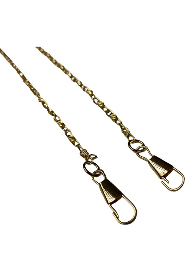 Metal Hook Bag Chain Fox Tail 120 Cm Znx01