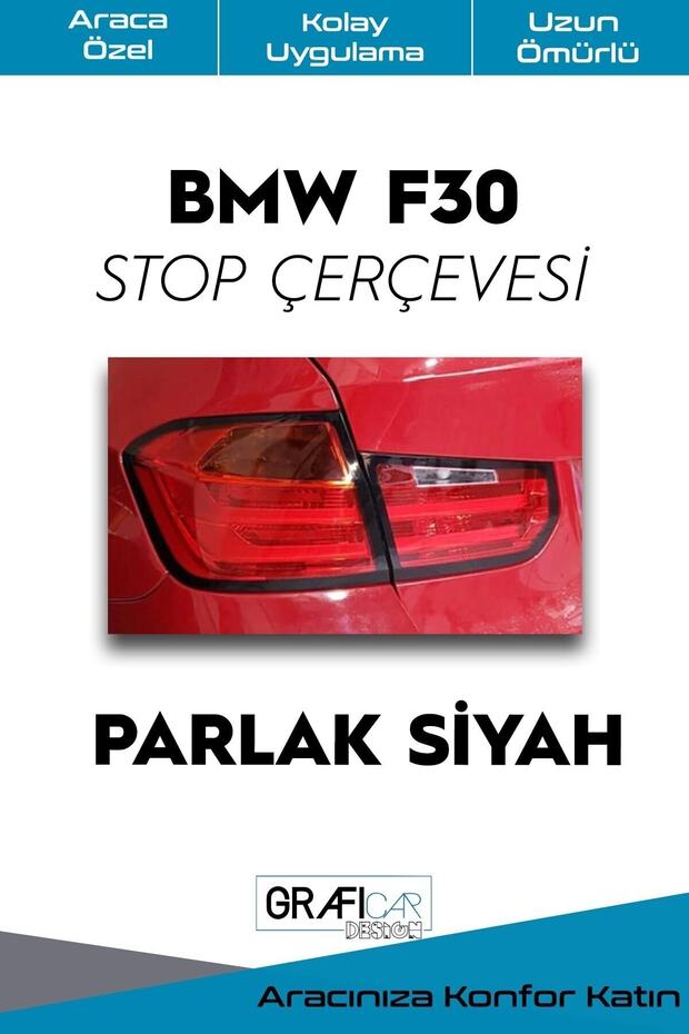 Bmw F30 Stop Frame? Sticker-Easy Application-Long-Lasting