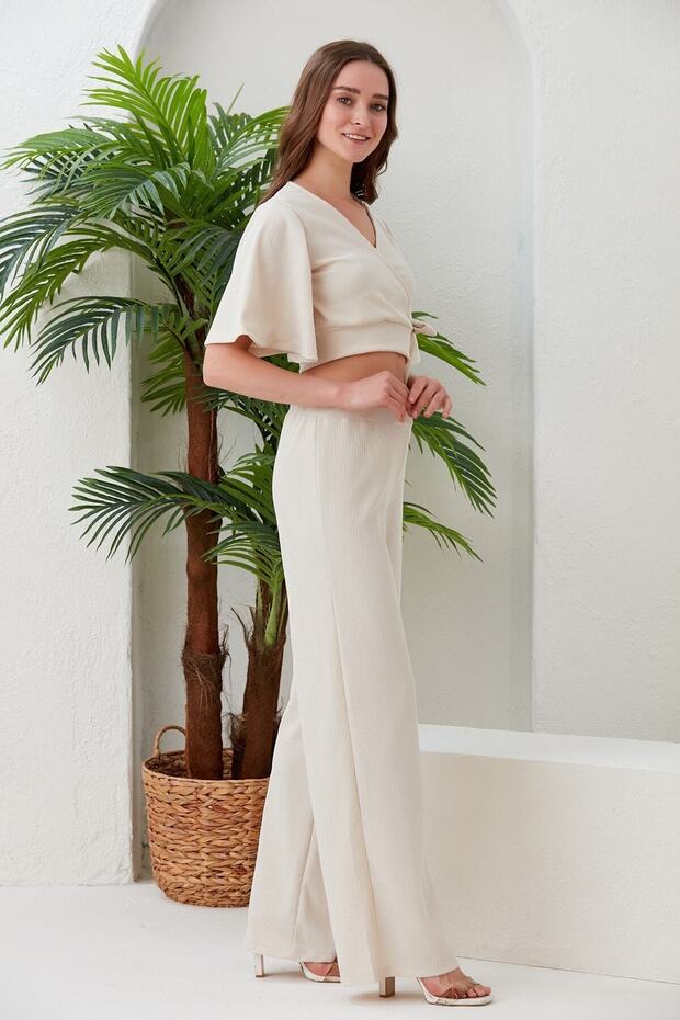 Side Tie Wrap Bottom-Top Set - 5