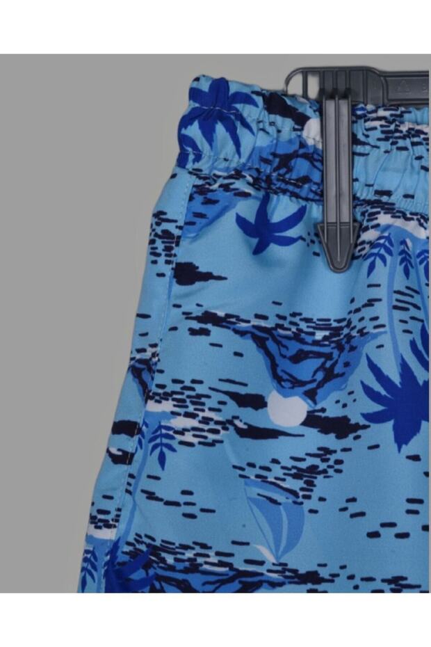 Patterned Swimming Shorts - 2