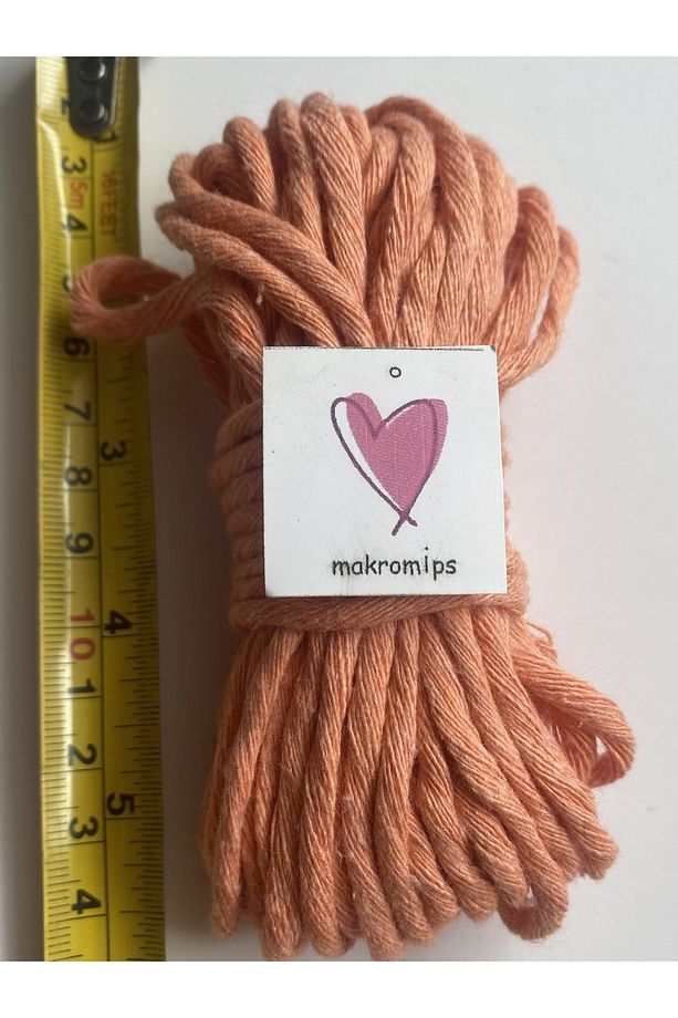 MAKROME İP (10 metre) ANAHTARLIK GÖKKUŞAĞI ÇOK AMAÇLI HOBİ İPİ - 1