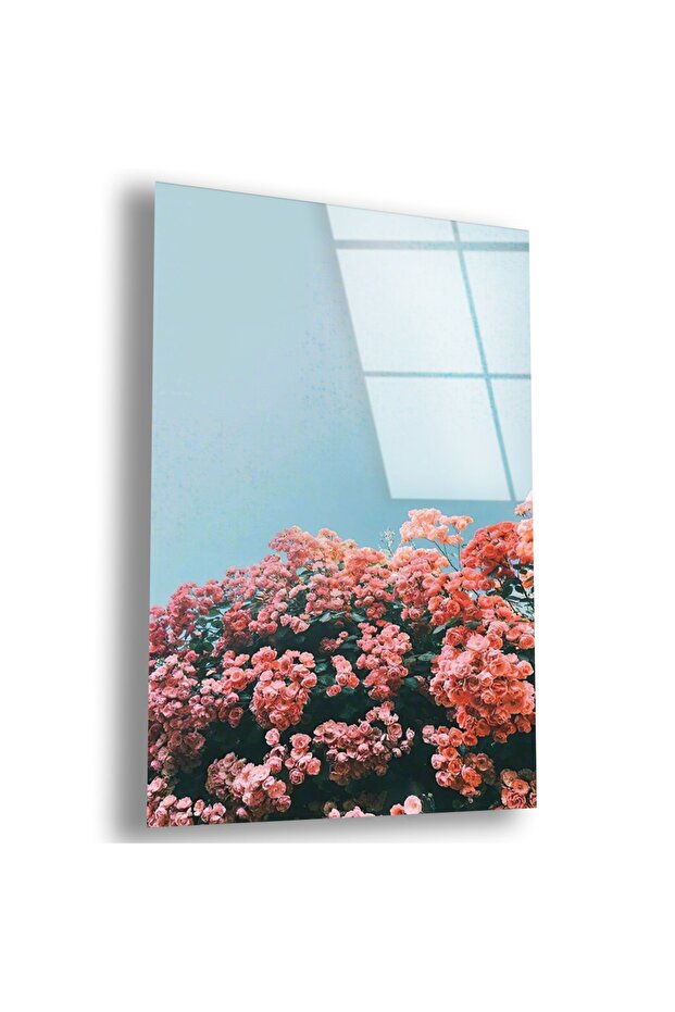 Unbreakable Glass Spring Flower Table