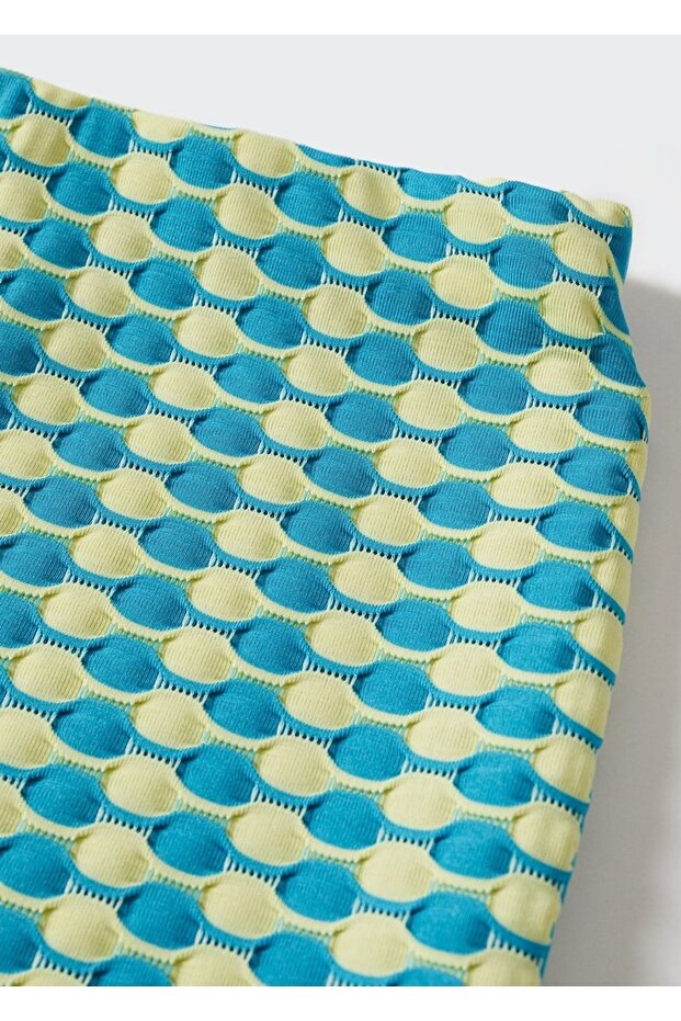 Dokulu Mini Etek - 5