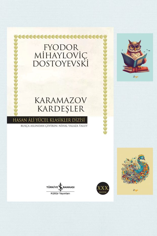 Karamazov Kardeşler</DNTCTMS> - Hasan Ali Yücel Classics - Set with Dostoyevski</DNTCTMS> Notebooks 9789944880985