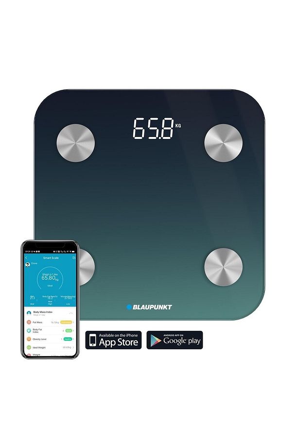 SW500 Body Master Smart Bluetooth Tartı Baskül Navy Mavi - 3