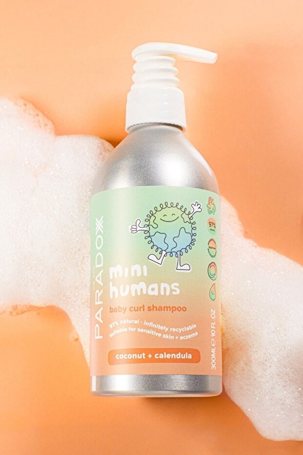 Mini Humans Baby Curl Shampoo - Bebek & Çocuk Bukle Belirginleştirici Şampuan - 300 ML - 2