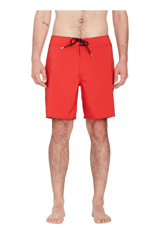 Kırmızı Erkek Kısa Şort Mayo A0812122_Volcom Lido Solid Mod 18 R - 1