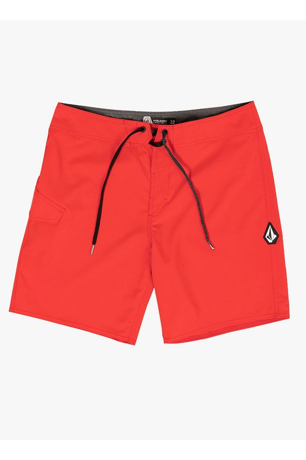Kırmızı Erkek Kısa Şort Mayo A0812122_Volcom Lido Solid Mod 18 R - 5