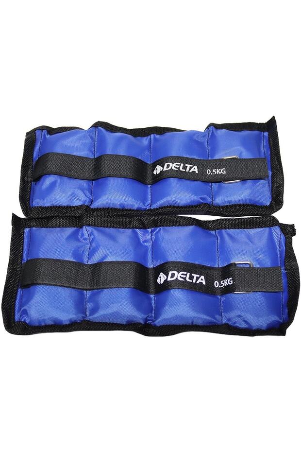 0,5 Kg x 2 Adet Toplam 1 Kg El Ayak Bilek Kas Güçlendirici Ağırlık Seti Kum Ağırlık Torbası - 3