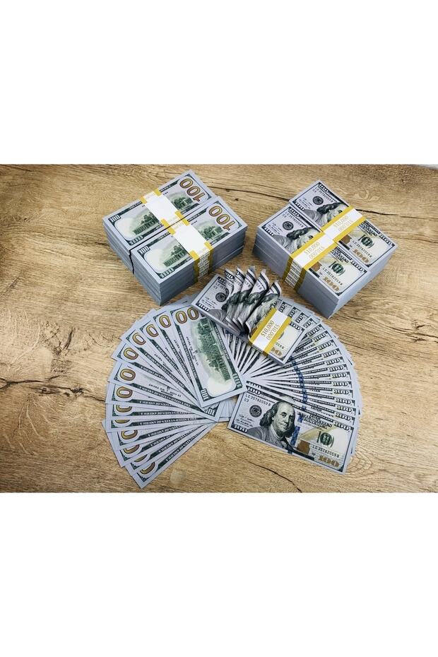 Düğün Eğlence Için Yapay Sahte Dolar 100 Adet 100 Dolar - 3