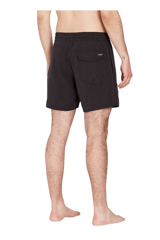 Siyah Erkek Kısa Şort Mayo A2512306_Volcom Lido Solid 16 Blk - 2