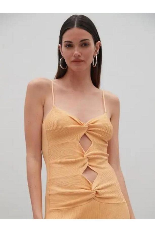 ATOIR Coda Peach Elbise - 3
