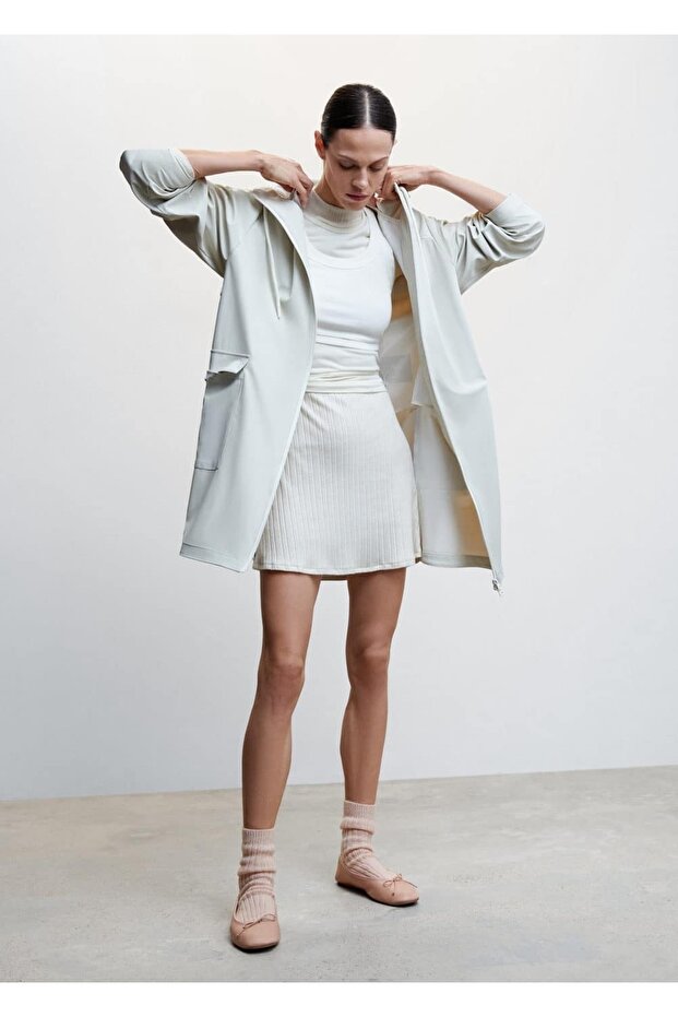 Bağ Detaylı Deri Babet - 2