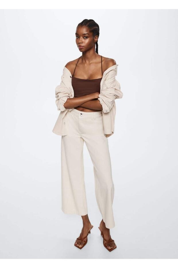 Normal Bel Culotte Jean Pantolon - 2