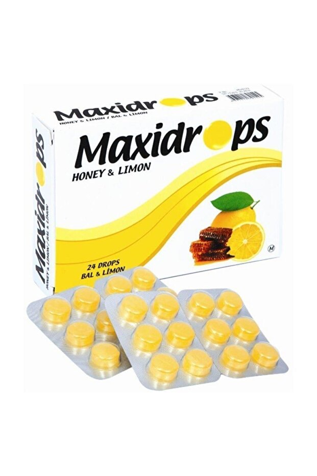 Maxıdrops Ballı Limonlu Drpos Şeker - 1