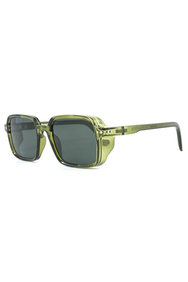 The Squared Leopard Polarized Unisex Sunglasses