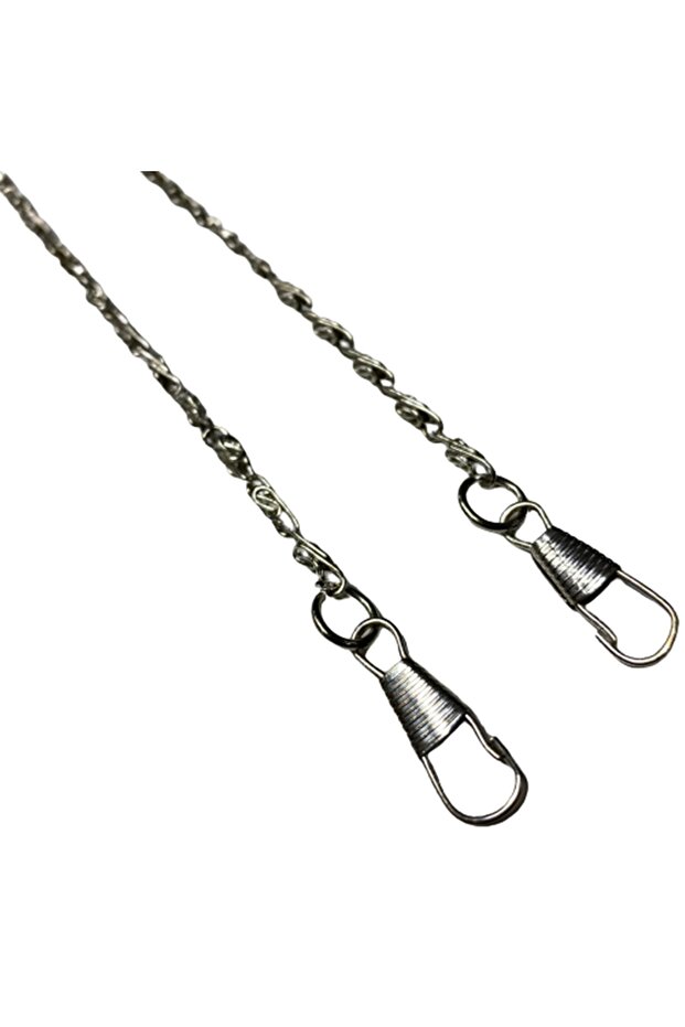 Metal Hook Bag Chain Fox Tail 120 Cm Znx01