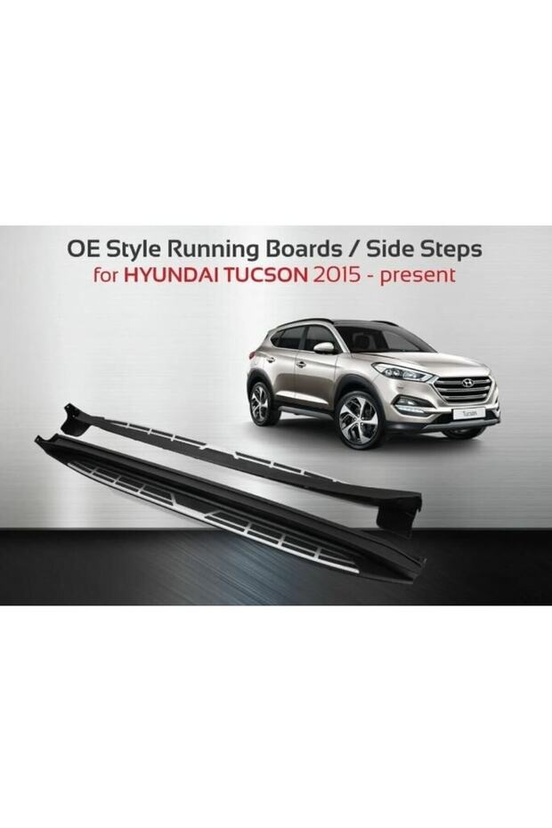 Hyundai tucson yan basamak koruma range model 2015+ oem tip - 2