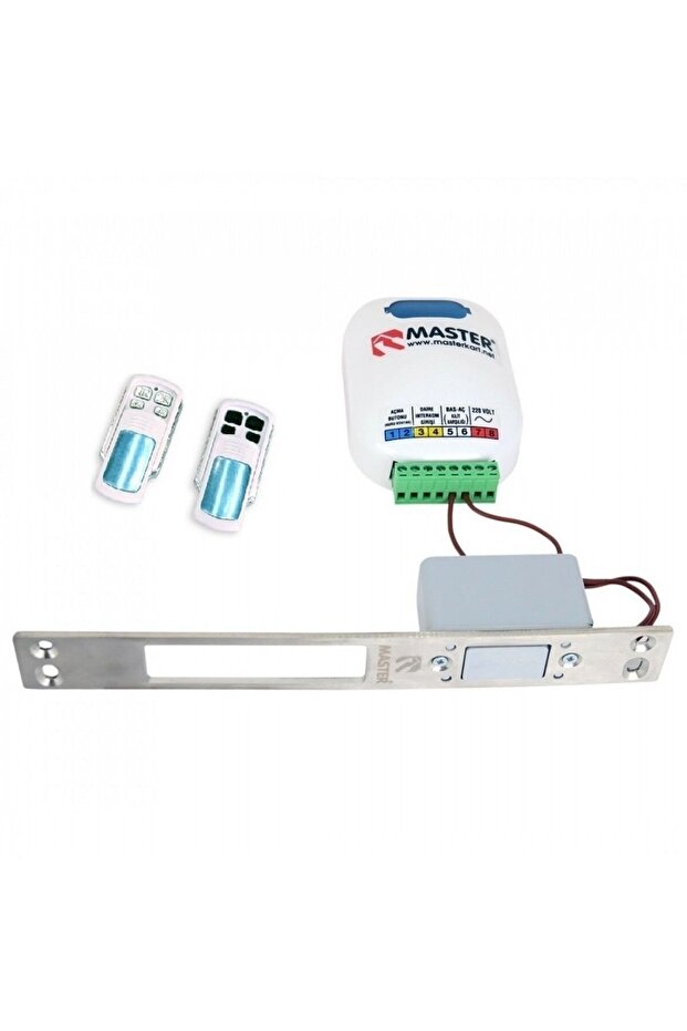 Smart Lock Akıllı Bas Aç Bas-220k Uzaktan Kumandalı - 1