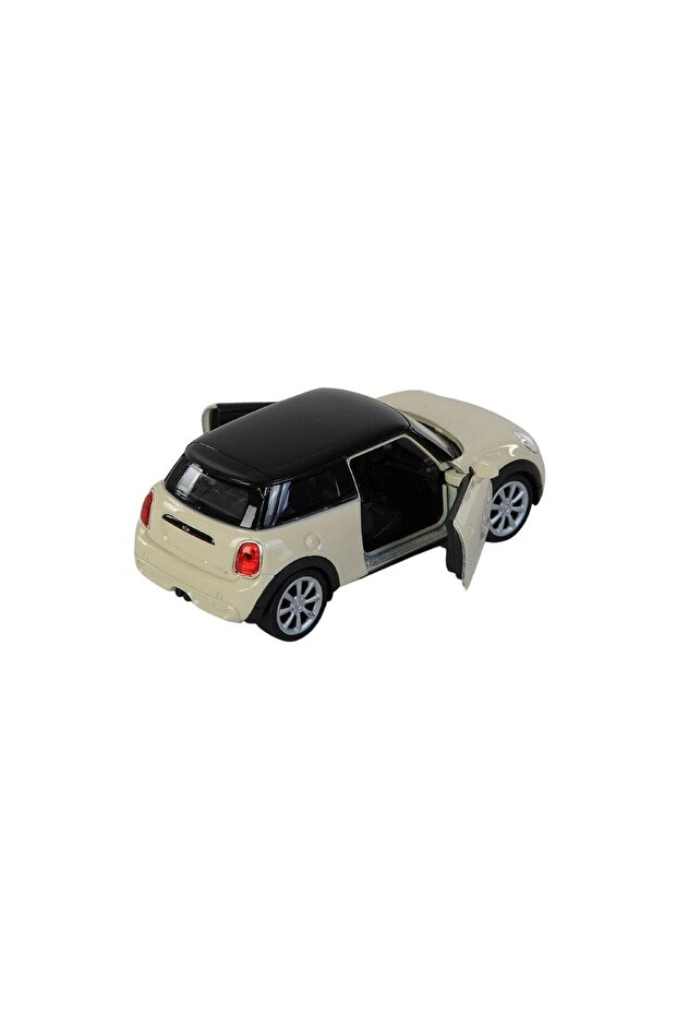 Metal Mini Cooper Krem - 3