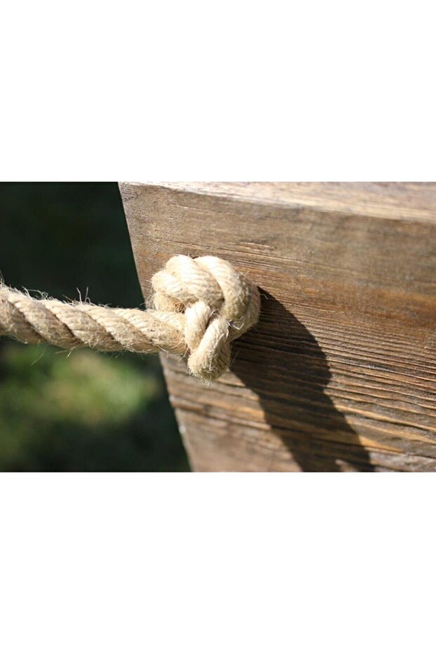 Halatlı Ahşap Salıncak - 4