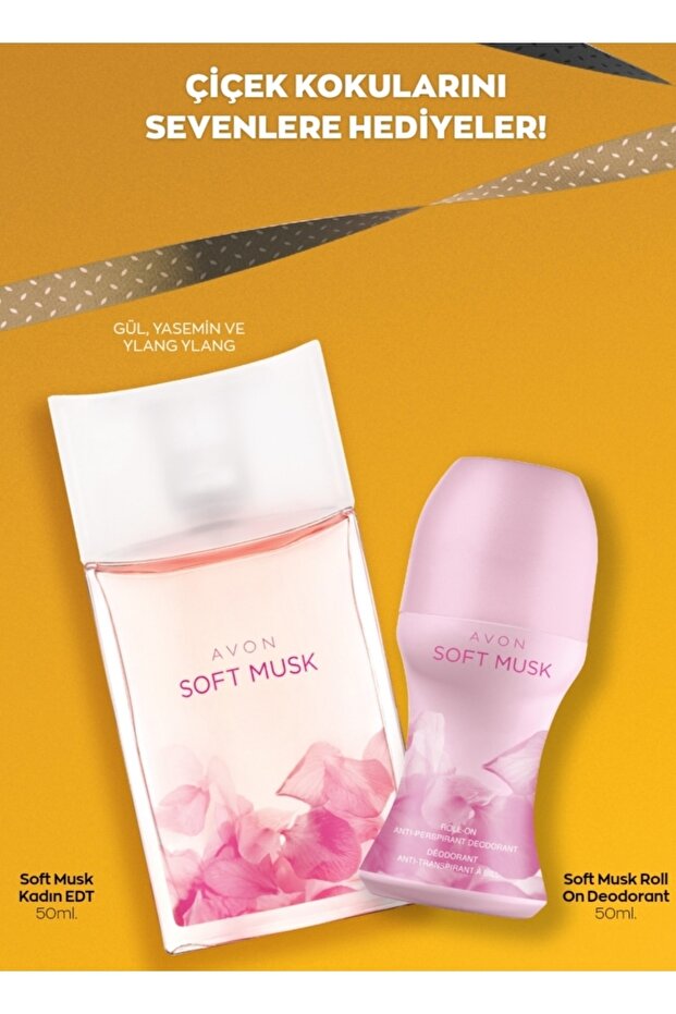 soft Musk edt 50 ml+roll on - 1